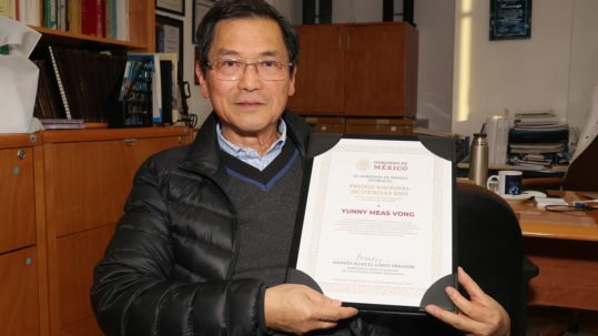 Dr Yunny Meas Premio Nacional de Ciencias 2019